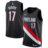 Shaedon Sharpe Portland Trail Blazers Unisex Swingman Jersey Icon Edition Black - NBA