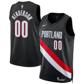 Scoot Henderson Portland Trail Blazers Unisex Swingman Jersey Icon Edition Black - NBA