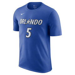 Paolo Banchero Orlando Magic Icon Edition Name & Number T-Shirt Blue - NBA