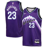 Lauri Markkanen Utah Jazz Youth Icon Edition Swingman Jersey Purple - NBA