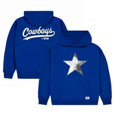Dallas Cowboys GOLF WANG Cutout Pullover Hoodie Royal | NFL