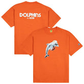 Miami Dolphins GOLF WANG Cutout T-Shirt Orange | NFL
