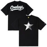Dallas Cowboys GOLF WANG Cutout T-Shirt Black | NFL