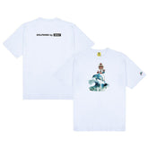 Miami Dolphins GOLF WANG Bobblehead T-Shirt White | NFL