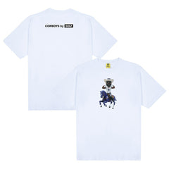 Dallas Cowboys GOLF WANG Bobblehead T-Shirt White | NFL