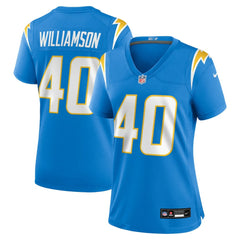 Kendall Williamson Los Angeles Chargers Women's Team Game Jersey Powder Blue | Nike for Sale