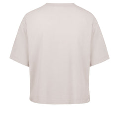 Las Vegas Raiders '47 Women's Cropped Windthrow Ravine T-Shirt Natural | 47 brand