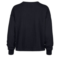 New England Patriots '47 Women's Muse Sydney Long Sleeve Cropped T-Shirt Navy | 47 brand