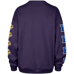 Minnesota Vikings '47 Women's Go Big Oversized Pullover Sweatshirt Purple | 47 brand