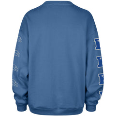 Detroit Lions '47 Women's Go Big Oversized Pullover Sweatshirt Blue | 47 brand