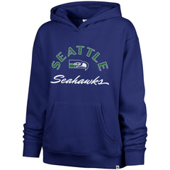 Seattle Seahawks '47 Women's Whirlwind Naomi Pullover Hoodie Royal | 47 brand