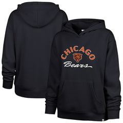 Chicago Bears '47 Women's Whirlwind Naomi Pullover Hoodie Navy | 47 brand