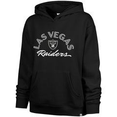 Las Vegas Raiders '47 Women's Whirlwind Naomi Pullover Hoodie Black | 47 brand