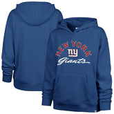 New York Giants '47 Women's Whirlwind Naomi Pullover Hoodie Royal | 47 brand