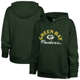 Green Bay Packers '47 Women's Whirlwind Naomi Pullover Hoodie Green | 47 brand