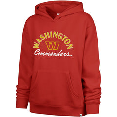 Washington Commanders '47 Women's Whirlwind Naomi Pullover Hoodie Red | 47 brand