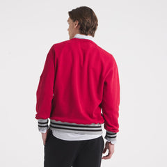 Kansas City Chiefs x Todd Snyder Relaxed Canadian Fleece Crew Red | NFL
