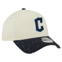 Cleveland Guardians New Era Speckle A-Frame 9FORTY Adjustable Hat - MLB