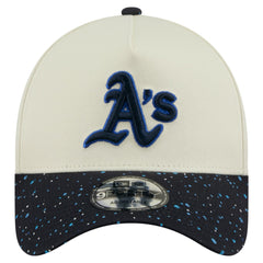 Athletics New Era Speckle A-Frame 9FORTY Adjustable Hat - MLB