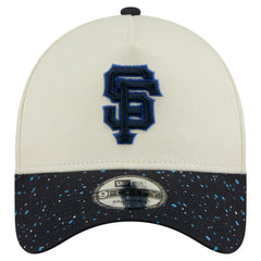 San Francisco Giants New Era Speckle A-Frame 9FORTY Adjustable Hat - MLB