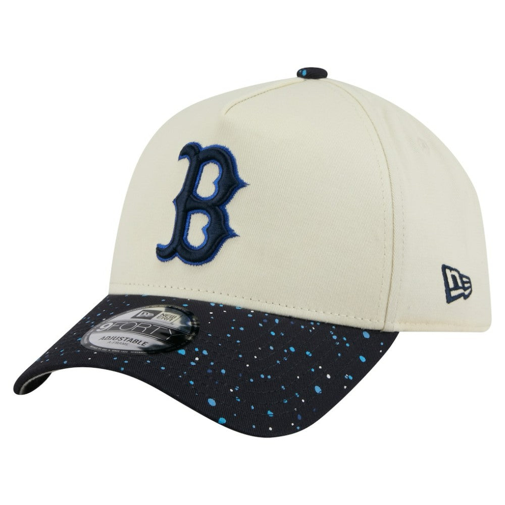 Boston Red Sox New Era Speckle A-Frame 9FORTY Adjustable Hat - MLB