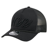 New York Yankees New Era City Initial 9FORTY A-Frame M-Crown Adjustable Trucker Hat - MLB