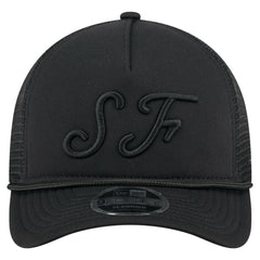 San Francisco Giants New Era City Initial 9FORTY A-Frame M-Crown Adjustable Trucker Hat - MLB