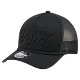 Washington Nationals New Era City Initial 9FORTY A-Frame M-Crown Adjustable Trucker Hat - MLB
