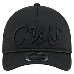 Chicago White Sox New Era City Initial 9FORTY A-Frame M-Crown Adjustable Trucker Hat - MLB