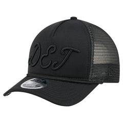 Detroit Tigers New Era City Initial 9FORTY A-Frame M-Crown Adjustable Trucker Hat - MLB