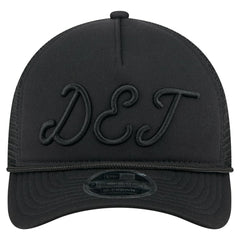 Detroit Tigers New Era City Initial 9FORTY A-Frame M-Crown Adjustable Trucker Hat - MLB