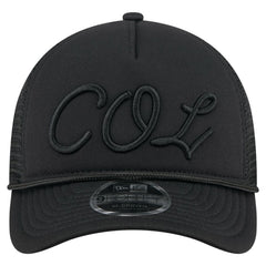 Colorado Rockies New Era City Initial 9FORTY A-Frame M-Crown Adjustable Trucker Hat - MLB
