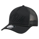 New York Mets New Era City Initial 9FORTY A-Frame M-Crown Adjustable Trucker Hat - MLB