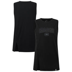 Montreal Canadiens Levelwear Women's Influx Darkmoon Tank Top - Black - NHL