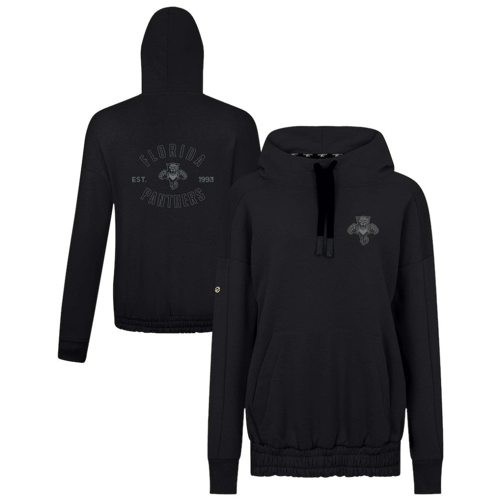 Florida Panthers Levelwear Women's Waterfall Nightfall Pullover Hoodie - Black - NHL
