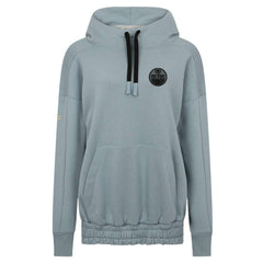 Edmonton Oilers Levelwear Women's Waterfall Nightfall Pullover Hoodie - Gray - NHL