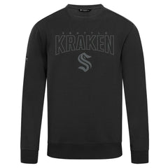 Seattle Kraken Levelwear Zane Darkmoon Pullover Sweatshirt - Black - NHL