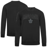 Toronto Maple Leafs Levelwear Zane Darkmoon Pullover Sweatshirt - Black - NHL
