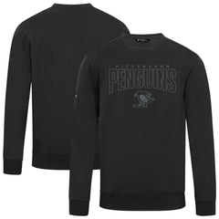 Pittsburgh Penguins Levelwear Zane Darkmoon Pullover Sweatshirt - Black - NHL