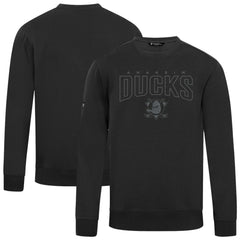 Anaheim Ducks Levelwear Zane Darkmoon Pullover Sweatshirt - Black - NHL
