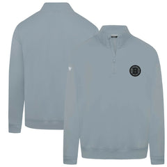 Boston Bruins Levelwear Murray Nightfall Quarter-Zip Jacket - Gray - NHL