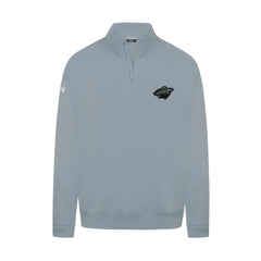 Minnesota Wild Levelwear Murray Nightfall Quarter-Zip Jacket - Gray - NHL