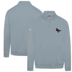 San Jose Sharks Levelwear Murray Nightfall Quarter-Zip Jacket - Gray - NHL