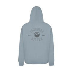 Edmonton Oilers Levelwear Uphill Abyssal Full-Zip Hoodie - Gray - NHL