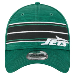 New York Jets New Era Stripes 39THIRTY Flex Hat Green | NFL