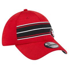 San Francisco 49ers New Era Stripes 39THIRTY Flex Hat Scarlet | NFL
