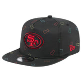 San Francisco 49ers New Era Gummy Golfer Snapback Hat Black | NFL