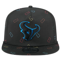 Houston Texans New Era Gummy Golfer Snapback Hat Black | NFL
