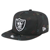 Las Vegas Raiders New Era Gummy Golfer Snapback Hat Black | NFL