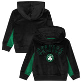 Boston Celtics Outerstuff Preschool Velour Hoodie Black - NBA